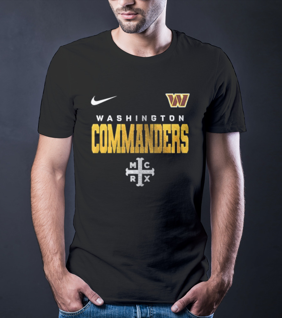 Washington Commanders My Chemical Romance NCRX Black Parade Collaboration T-Shirt