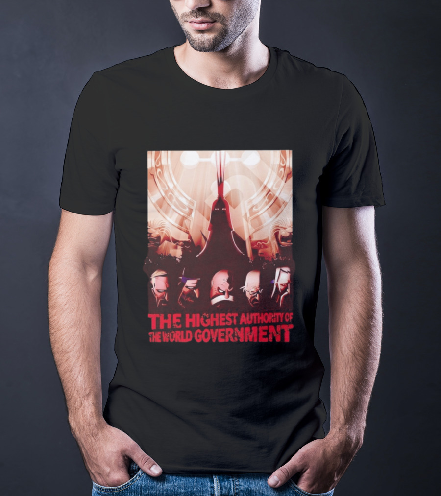 The Highest Authority Of The World Government Five Elders Scene T-Shirt