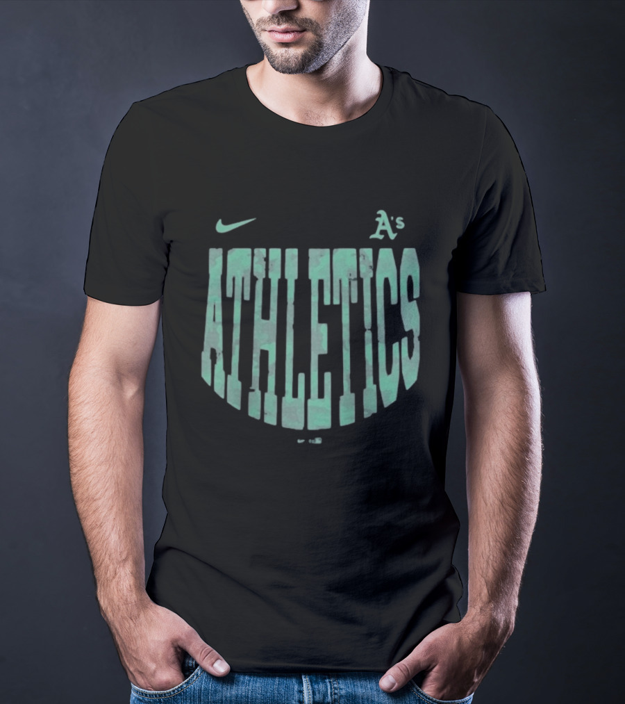 Nike Oakland Athletics A's Camo Velocity Victor T-Shirt