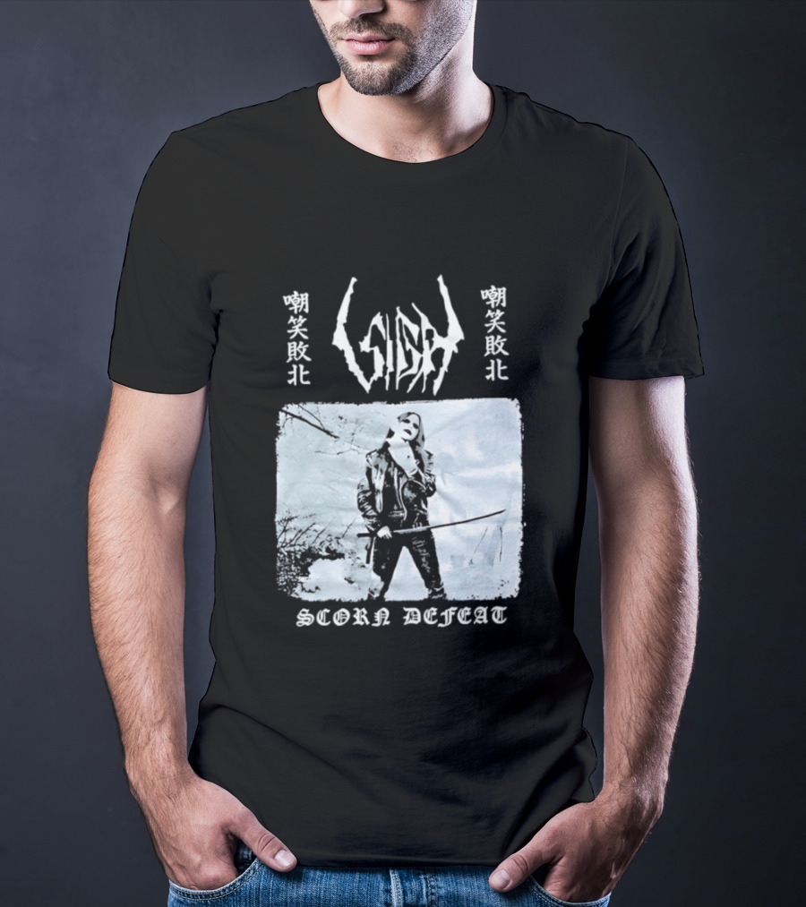 Sigh Scorn Defeat Samurai Japanese Metal T-Shirt