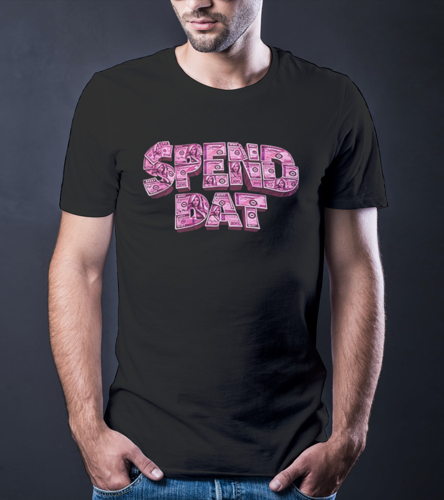 Spend Dat Pink Money Aesthetic Cash T-Shirt