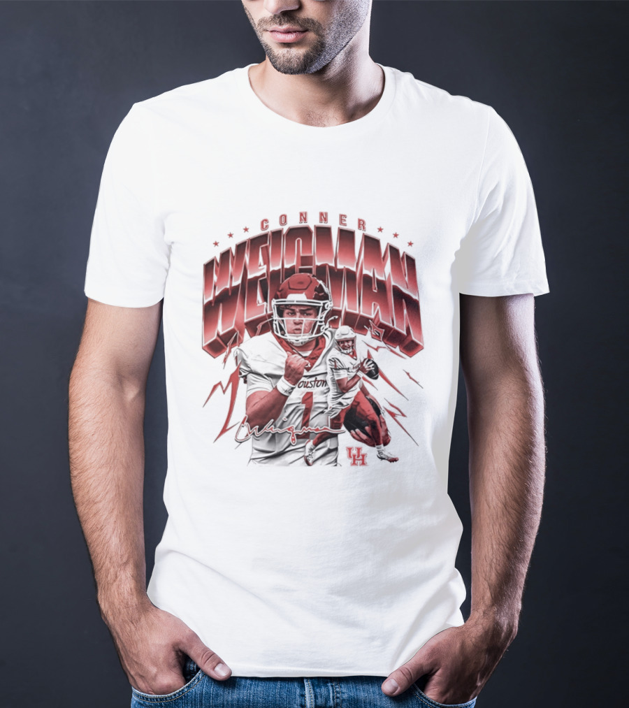 Conner Weigman Houston Cougars Football Player NCAA Team Spirit T-Shirt