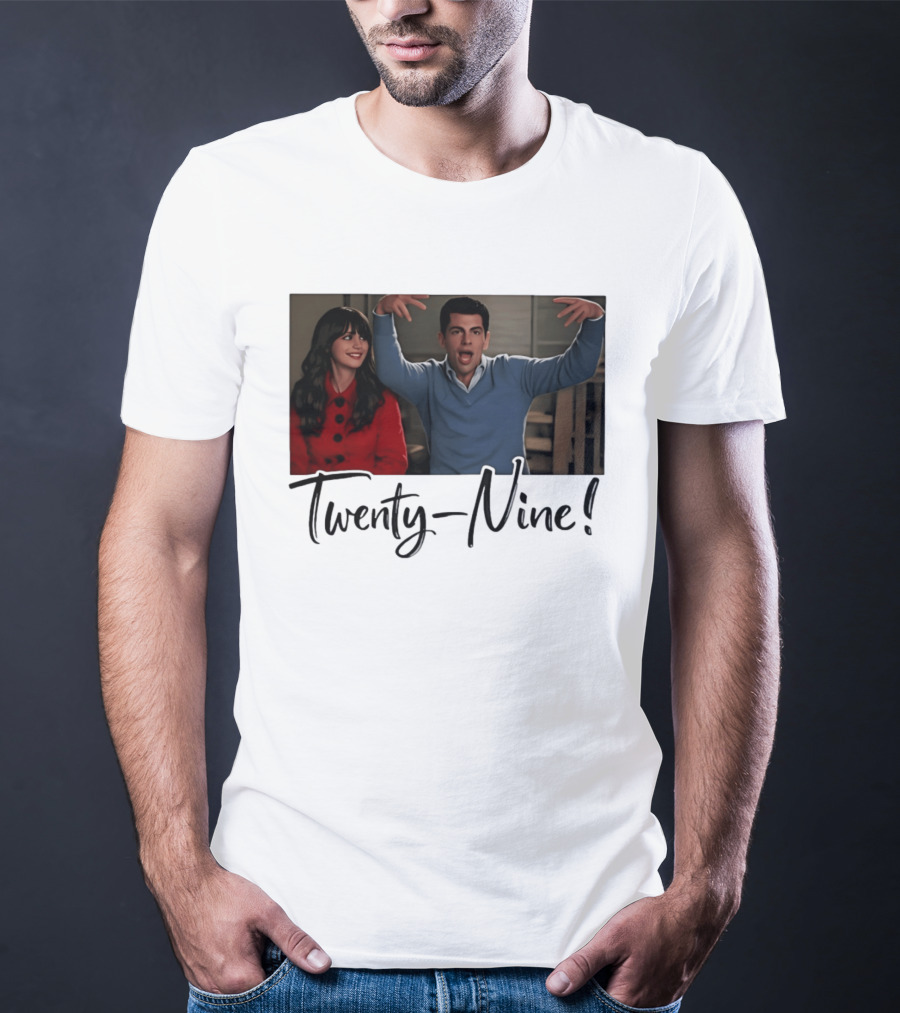 New Girl Jess And Schmidt Twenty Nine Scene T-Shirt