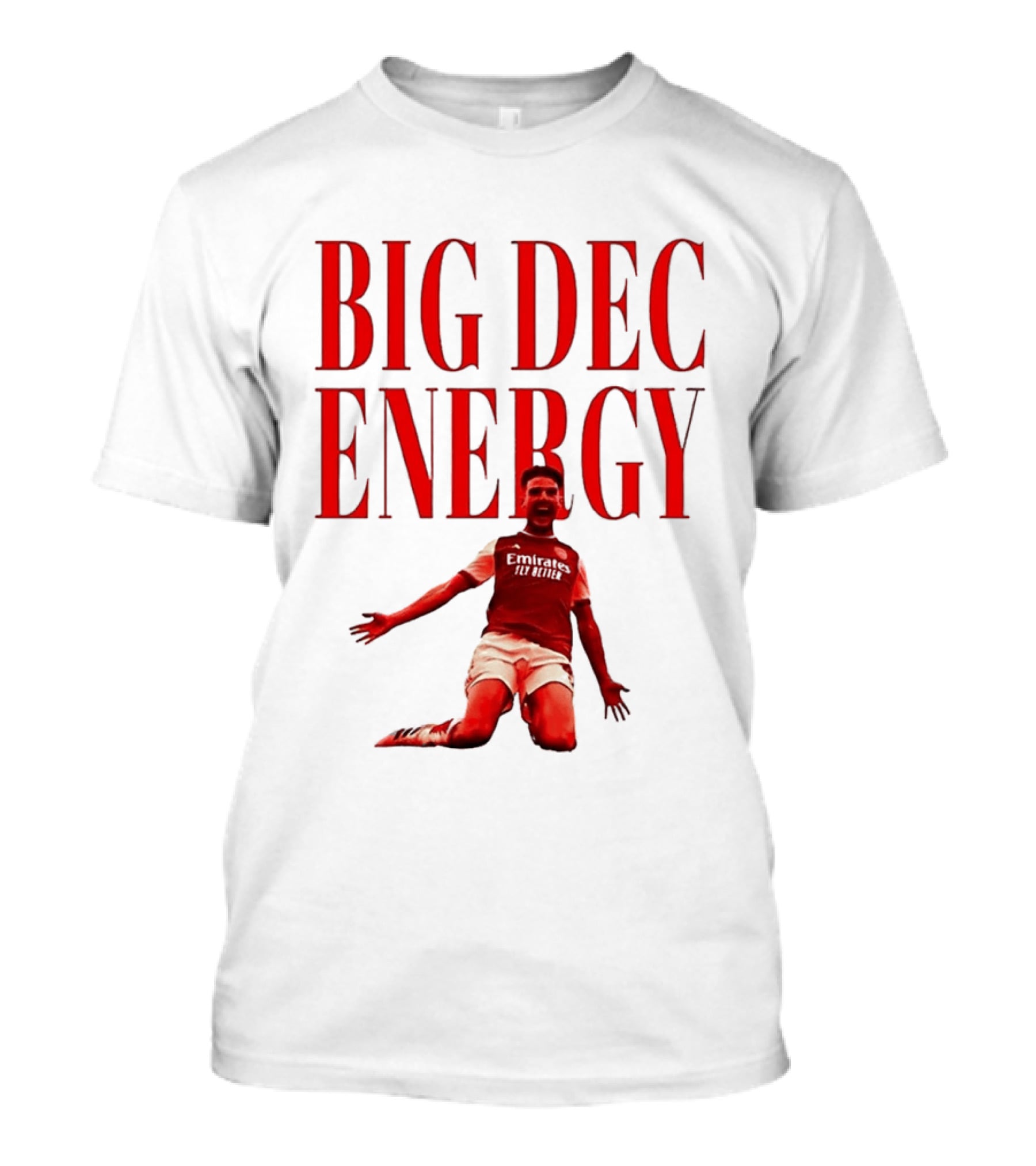 Big Dec Energy Declan Rice Arsenal FC T-Shirt