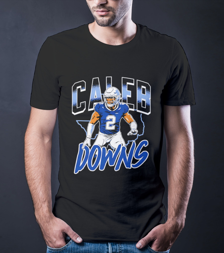 Caleb Downs Dallas Cowboys Football Number 2 T-Shirt