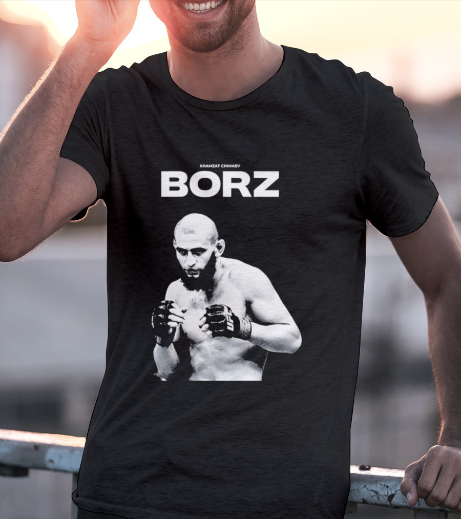 Khamzat Chimaev Borz Fighter Recognition T-Shirt