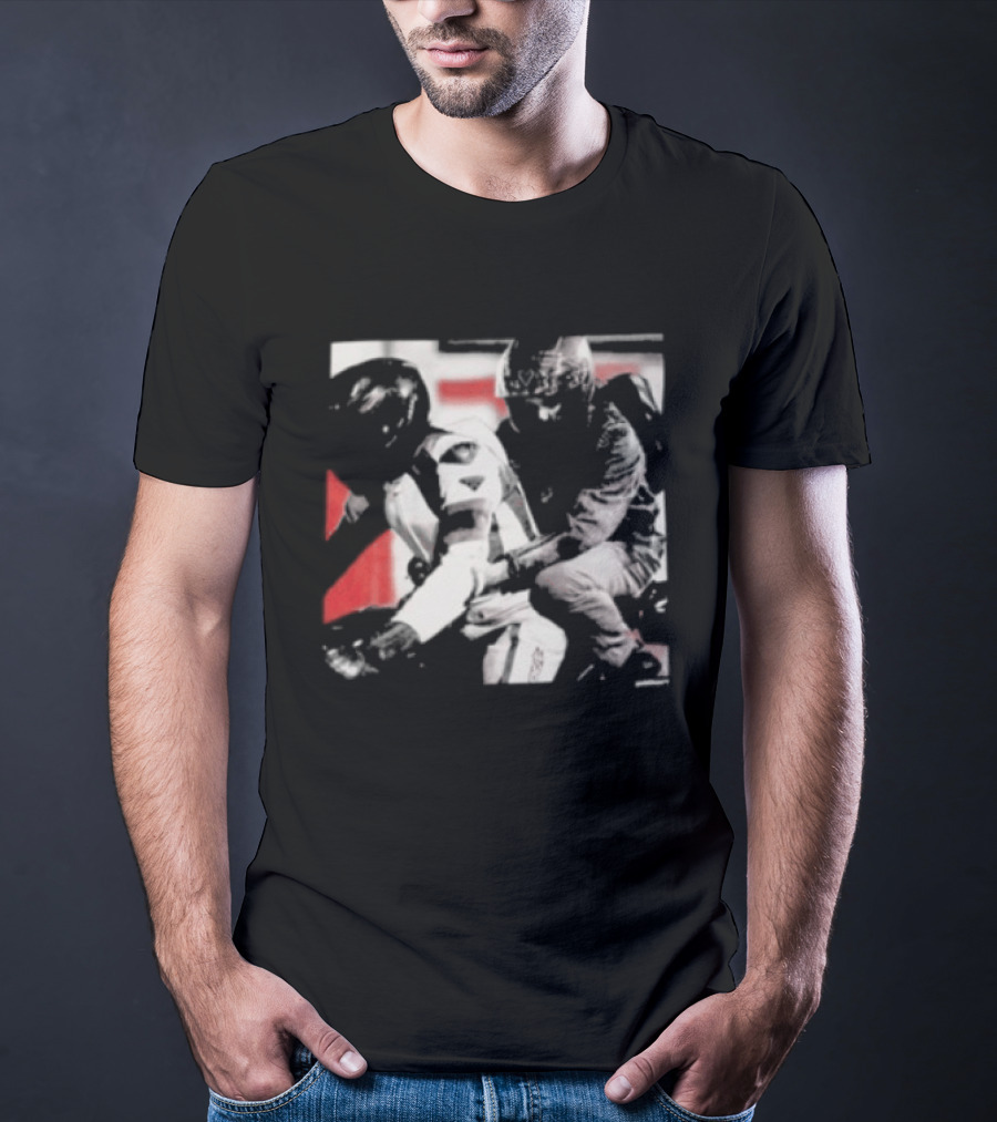 Ladycotton Pillion X Ladycotton Devotion Vintage Motorcycle Riders T-Shirt