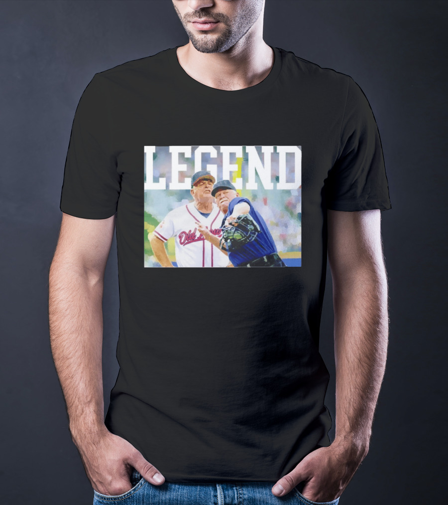 Legend Bobby Cox Old Atlanta Braves T-Shirt