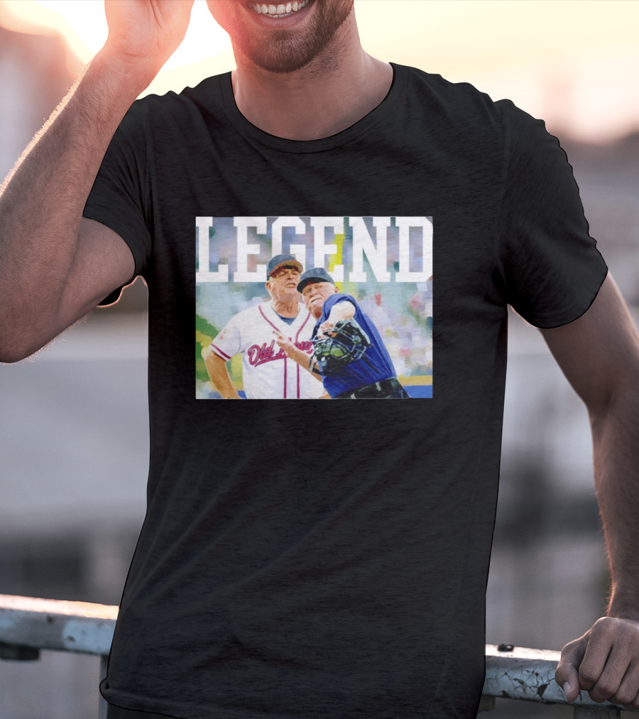 Legend Bobby Cox Old Atlanta Braves T-Shirt