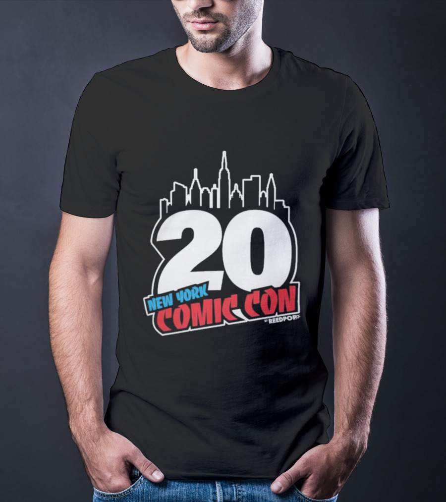 New York Comic Con 20th Anniversary 2026 Skyline Celebration NYCC T-Shirt