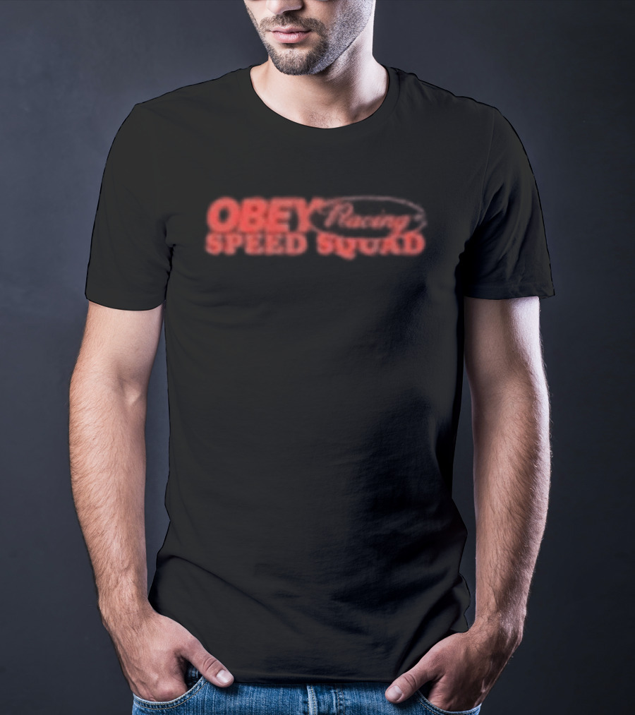 Obey Clothing Speed Squad Heavyweight Racing Team T-Shirt