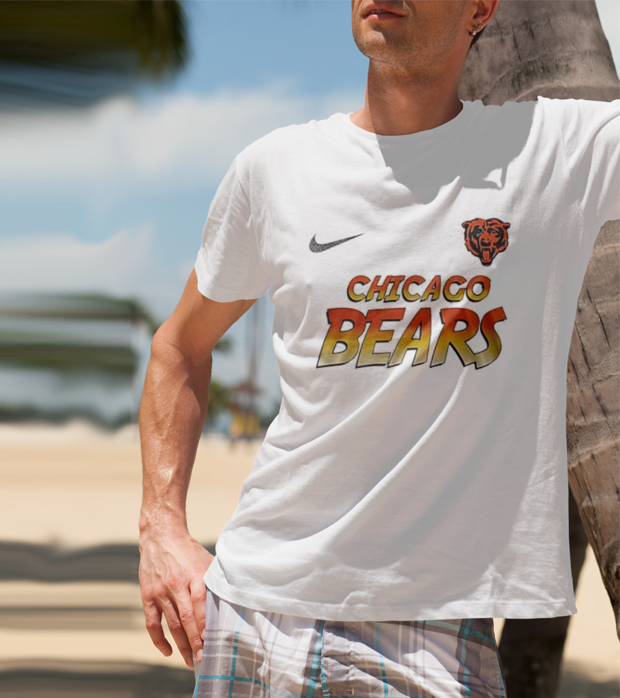 Nike Chicago Bears Indiana Jones Style Collaboration T-Shirt