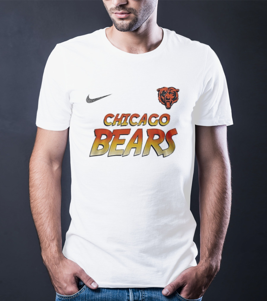 Nike Chicago Bears Indiana Jones Style Collaboration T-Shirt