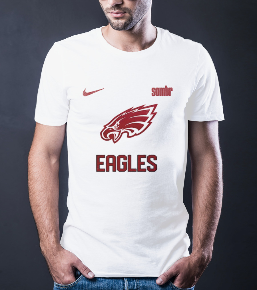 Philadelphia Eagles Sombr Nike Collaboration Late Nights Young Romance Tour T-Shirt