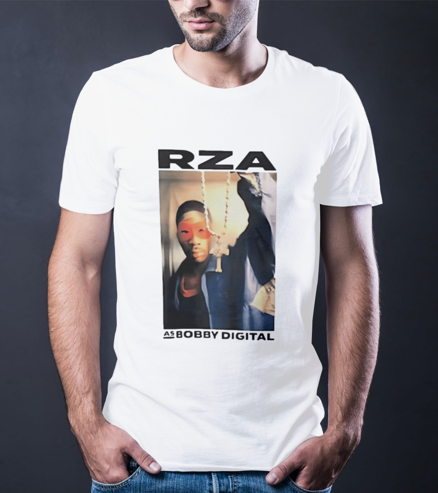 RZA Bobby Digital Mask And Chain T-Shirt