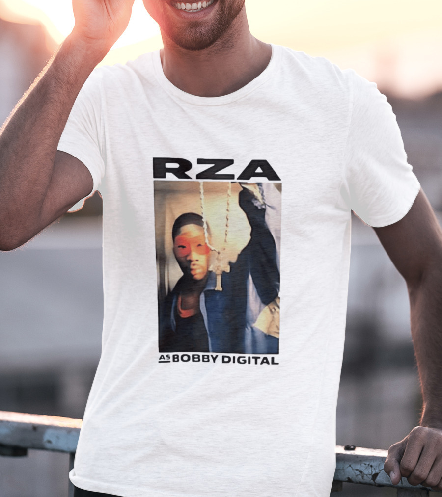 RZA Bobby Digital Mask And Chain T-Shirt