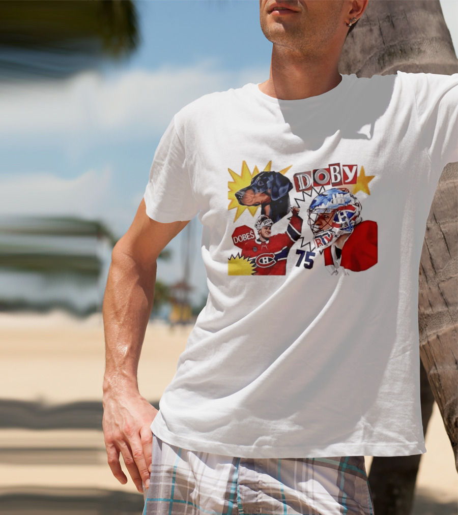 Jakub Dobes Doby Montreal Canadiens 75 T-Shirt