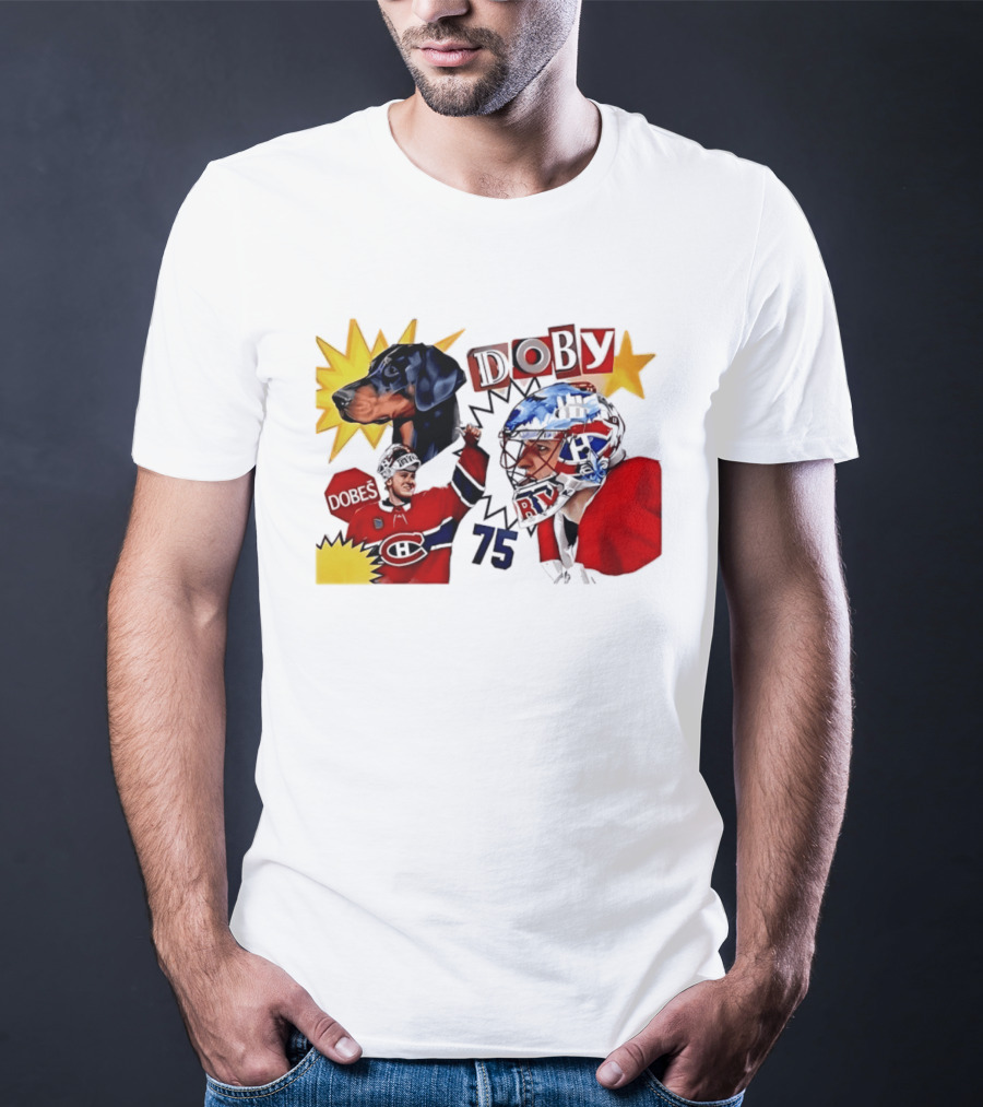 Jakub Dobes Doby Montreal Canadiens 75 T-Shirt