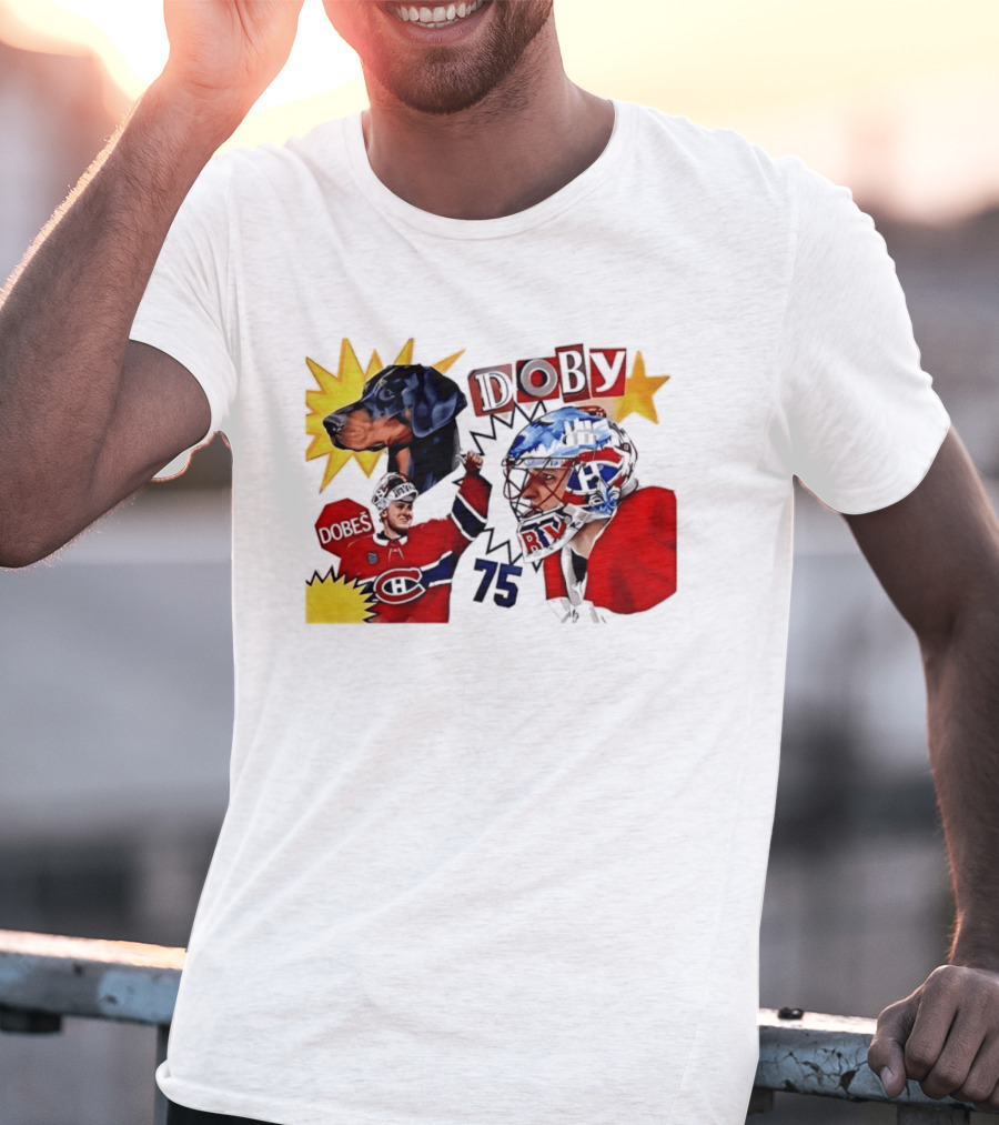 Jakub Dobes Doby Montreal Canadiens 75 T-Shirt