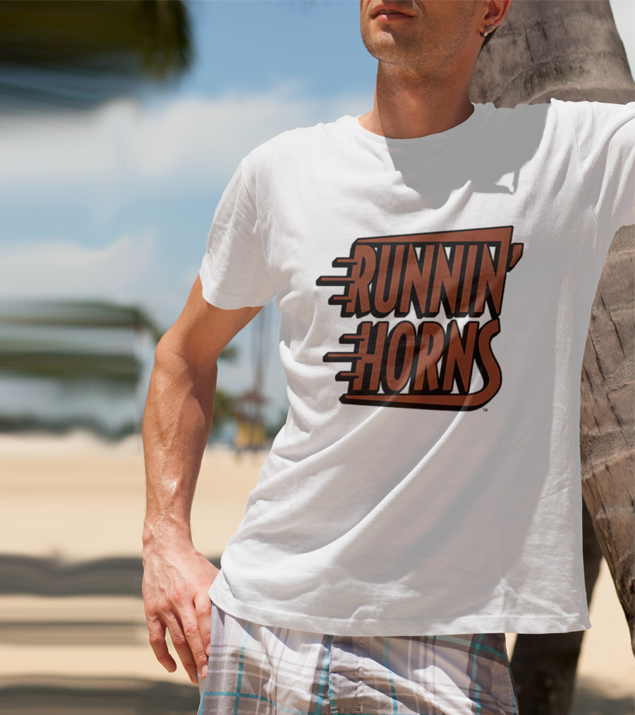 Texas Longhorns Runnin' Horns Basketball 2026 Sports Team Spirit T-Shirt