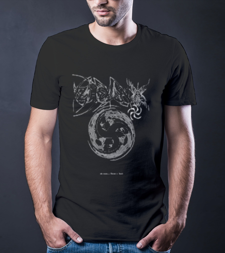 Zheani Folk Dragon Yin Yang T-Shirt