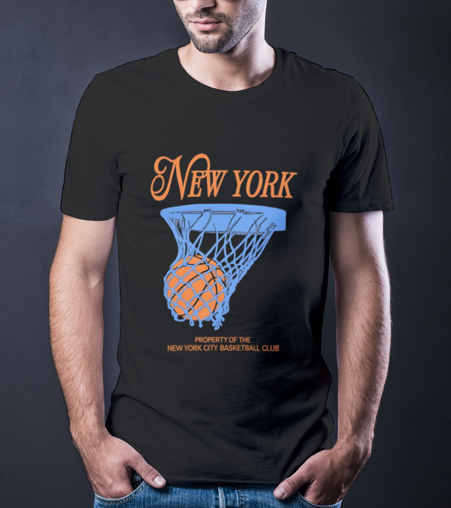New York Basketball Property Of The New York City Basketball Club T-Shirt