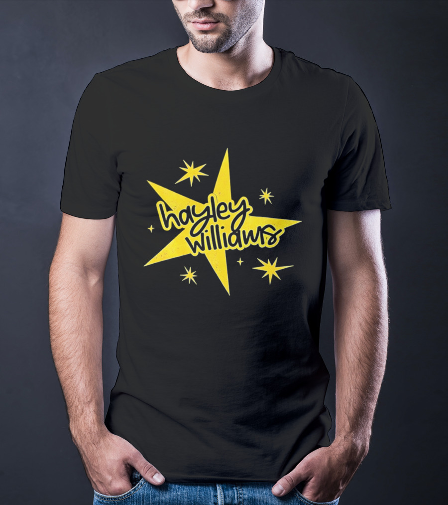 Hayley Williams Golden Starburst Bachelorette Party Star T-Shirt