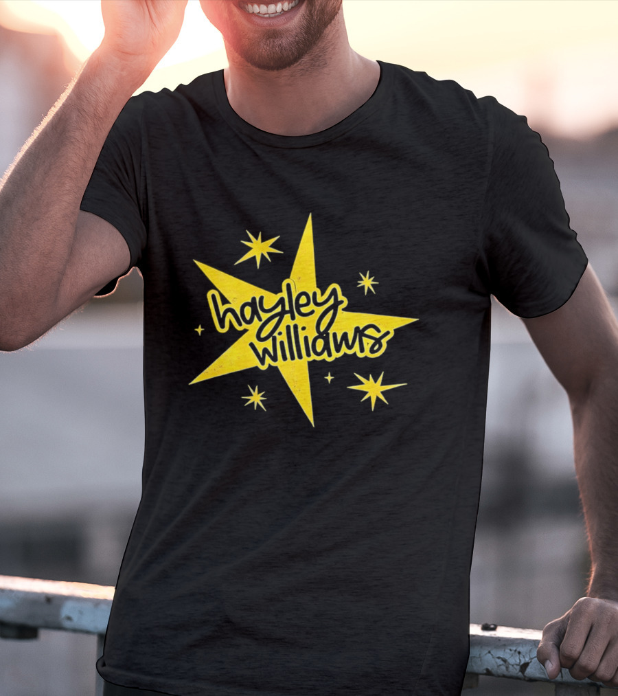 Hayley Williams Golden Starburst Bachelorette Party Star T-Shirt