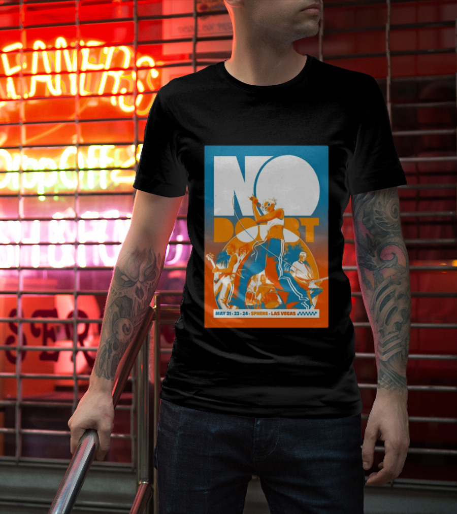 No Doubt May 21 23 24 Sphere Las Vegas 2026 T-Shirt