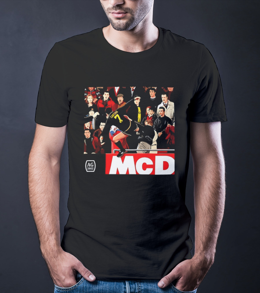 Oh Ah Kung Fu Cantona Kick Crowd Scene MCD T-Shirt