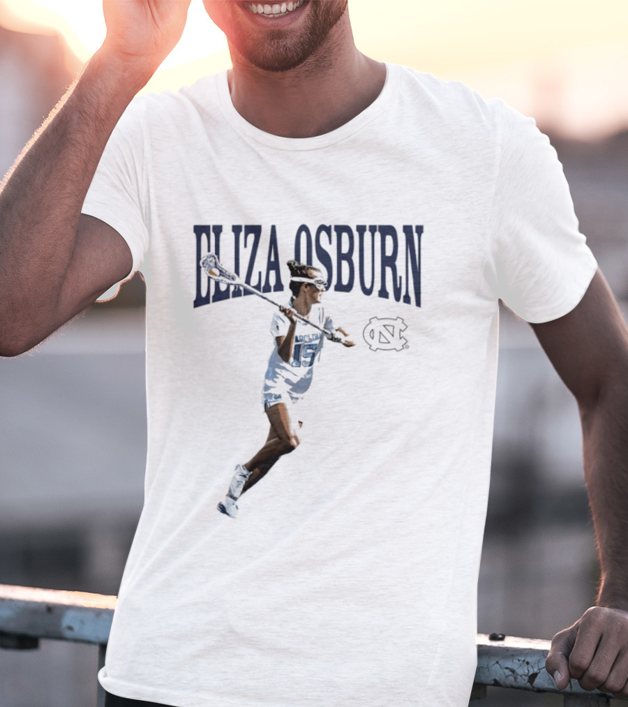 Eliza Osburn North Carolina Lacrosse Tar Heels T-Shirt