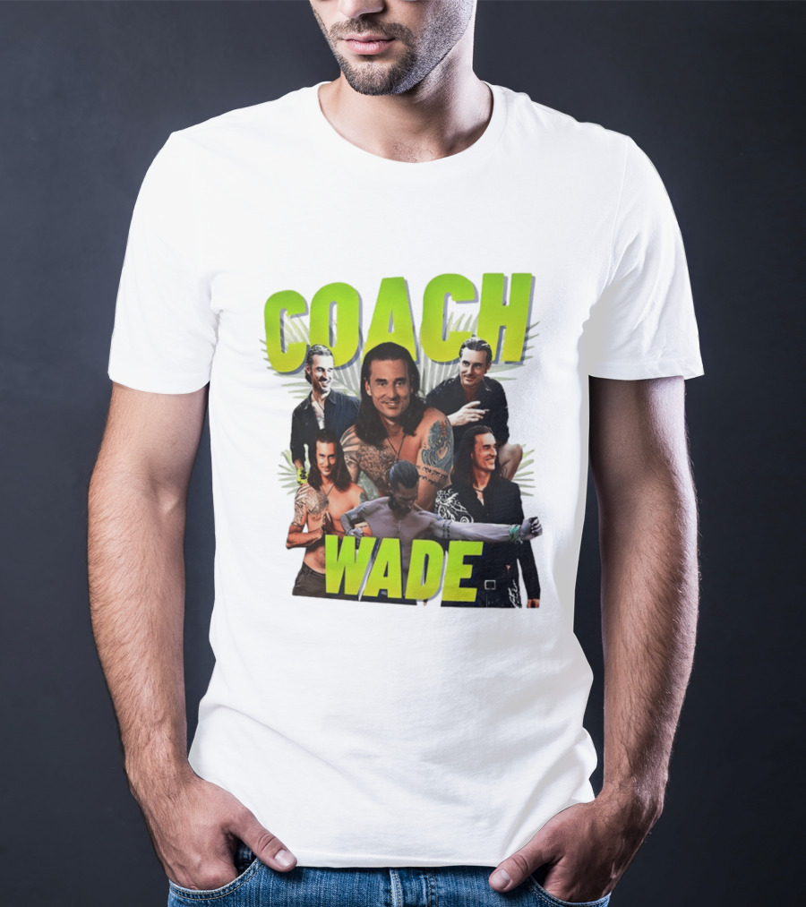 Coach Wade Survivor Tattooed Icon Collage T-Shirt