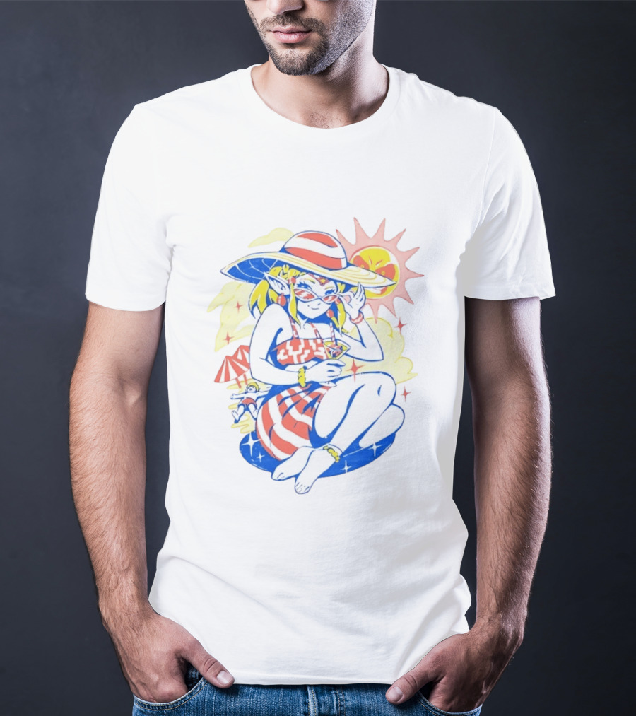 Hylian Princess Summer Season Sun T-Shirt