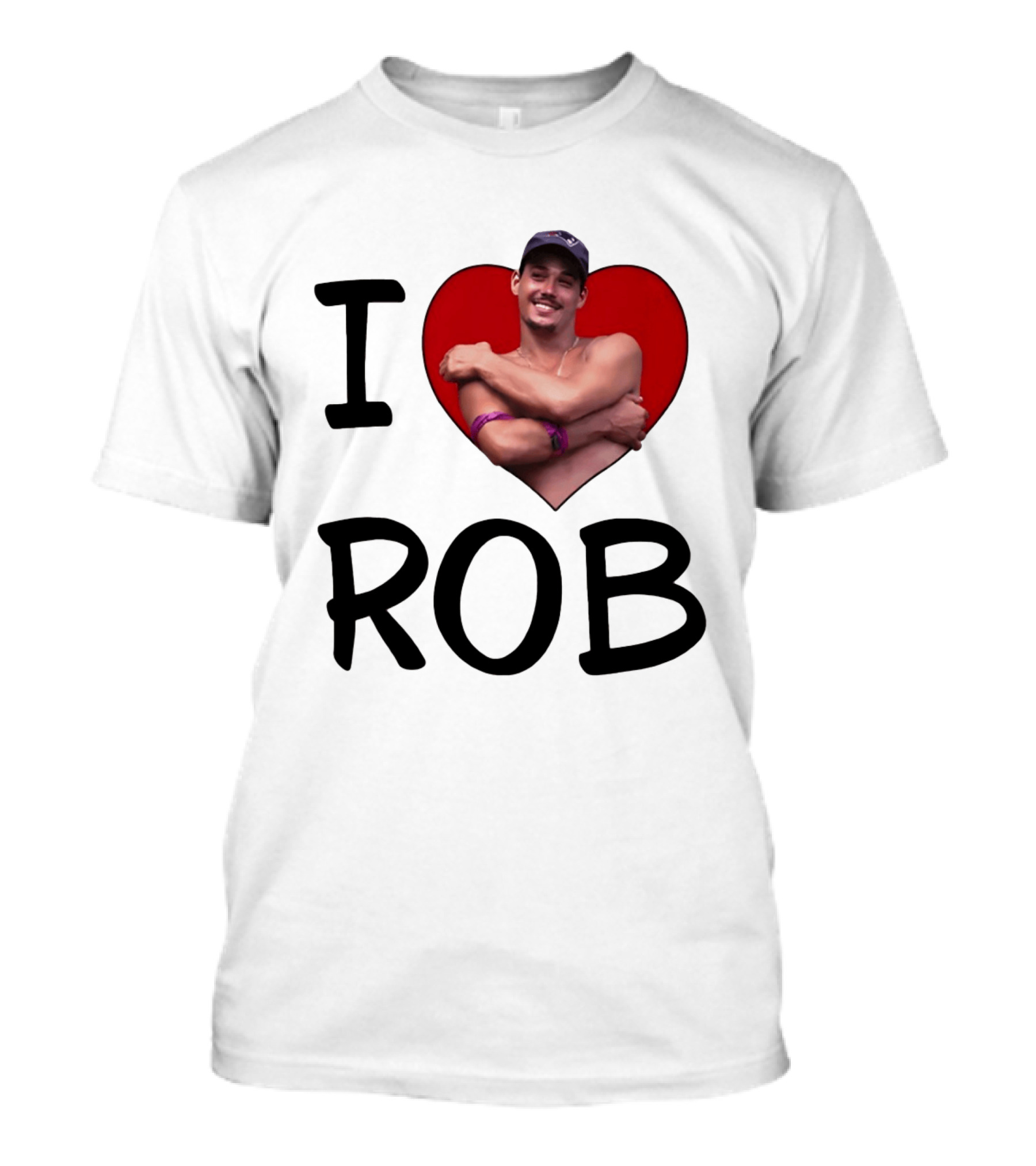 I Heart Rob Boston Rob Mariano Hugging Image T-Shirt