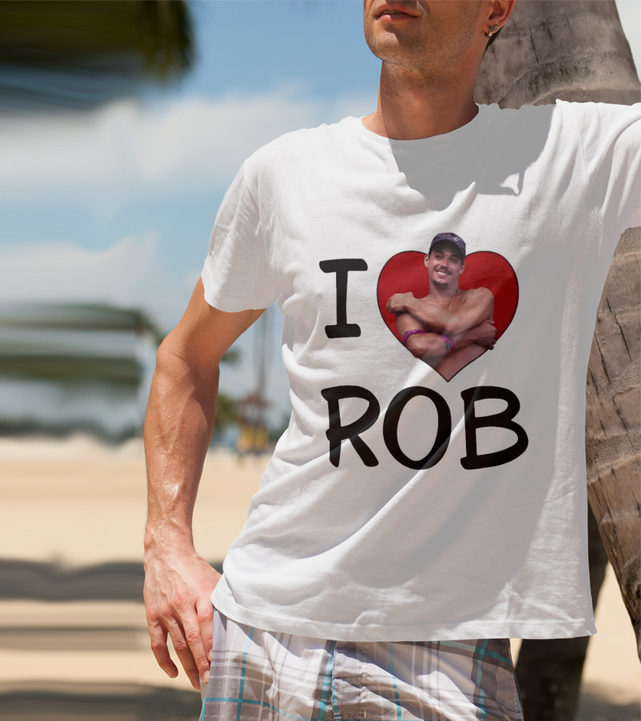 I Heart Rob Boston Rob Mariano Hugging Image T-Shirt