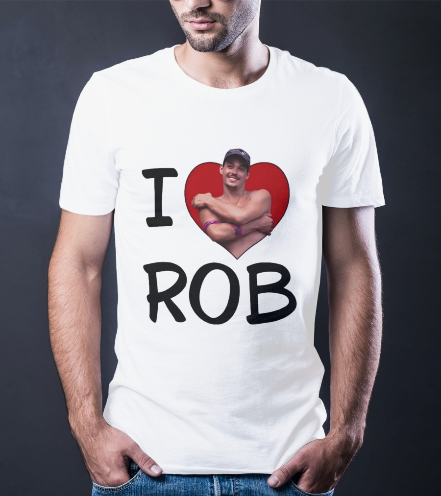 I Heart Rob Boston Rob Mariano Hugging Image T-Shirt