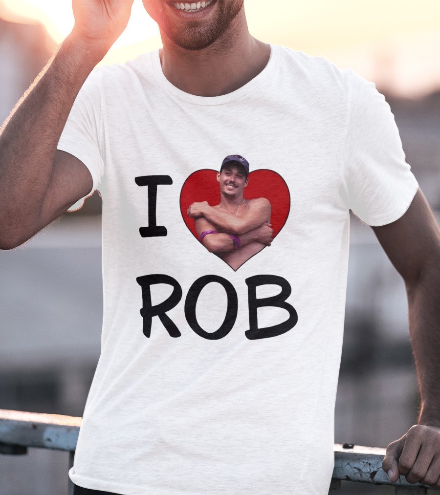 I Heart Rob Boston Rob Mariano Hugging Image T-Shirt