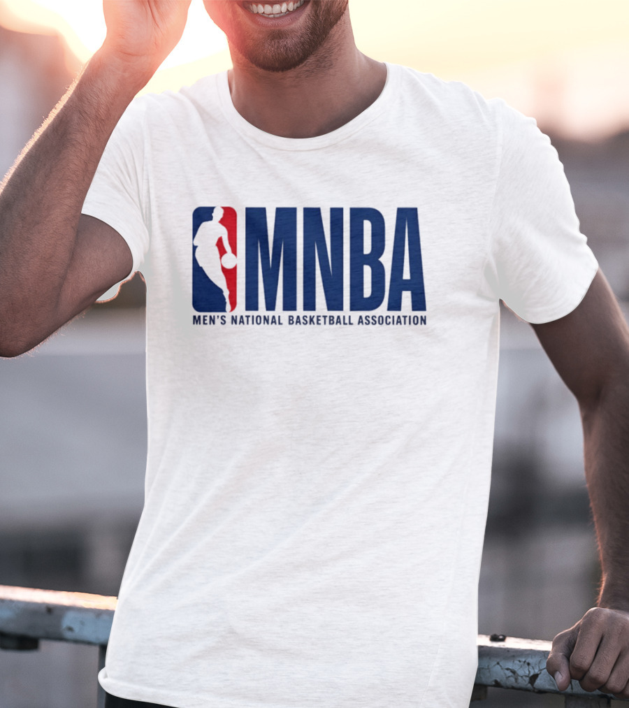MNBA Men's National Basketball Association Bold Sportswear T-Shirt