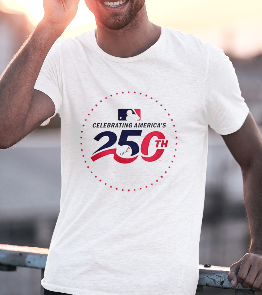 Philadelphia Phillies 250th Anniversary America Celebration MLB T-Shirt
