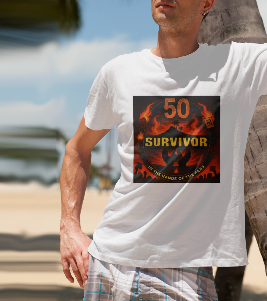 Survivor 50 Season Outwit Outplay Outlast In The Hands Of The Fans T-Shirt