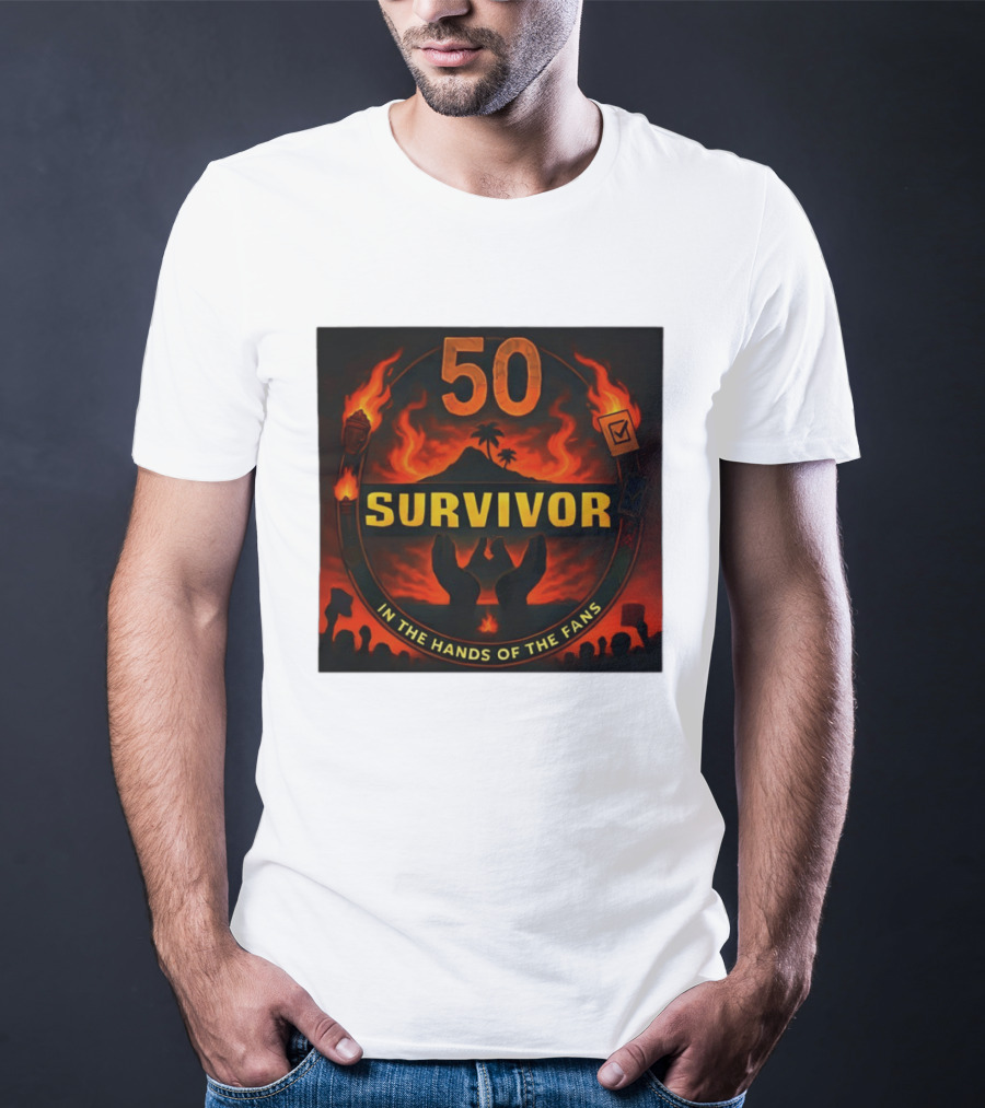 Survivor 50 Season Outwit Outplay Outlast In The Hands Of The Fans T-Shirt