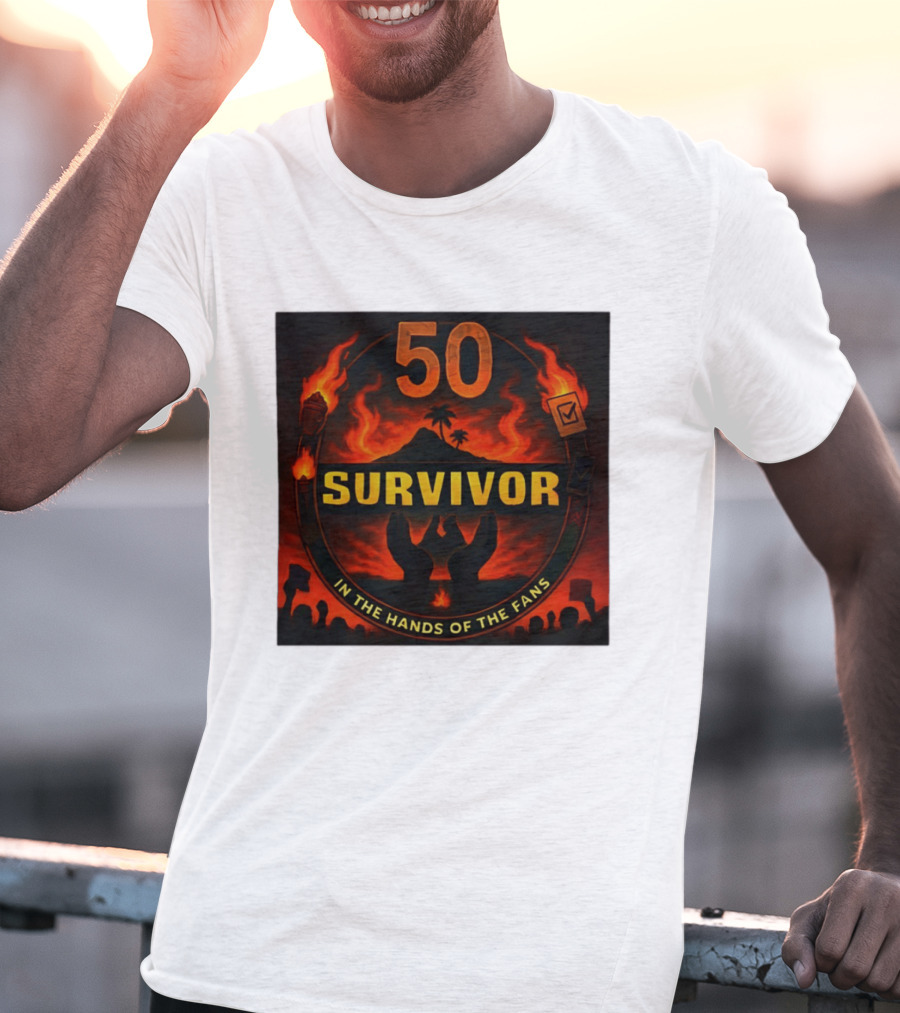 Survivor 50 Season Outwit Outplay Outlast In The Hands Of The Fans T-Shirt