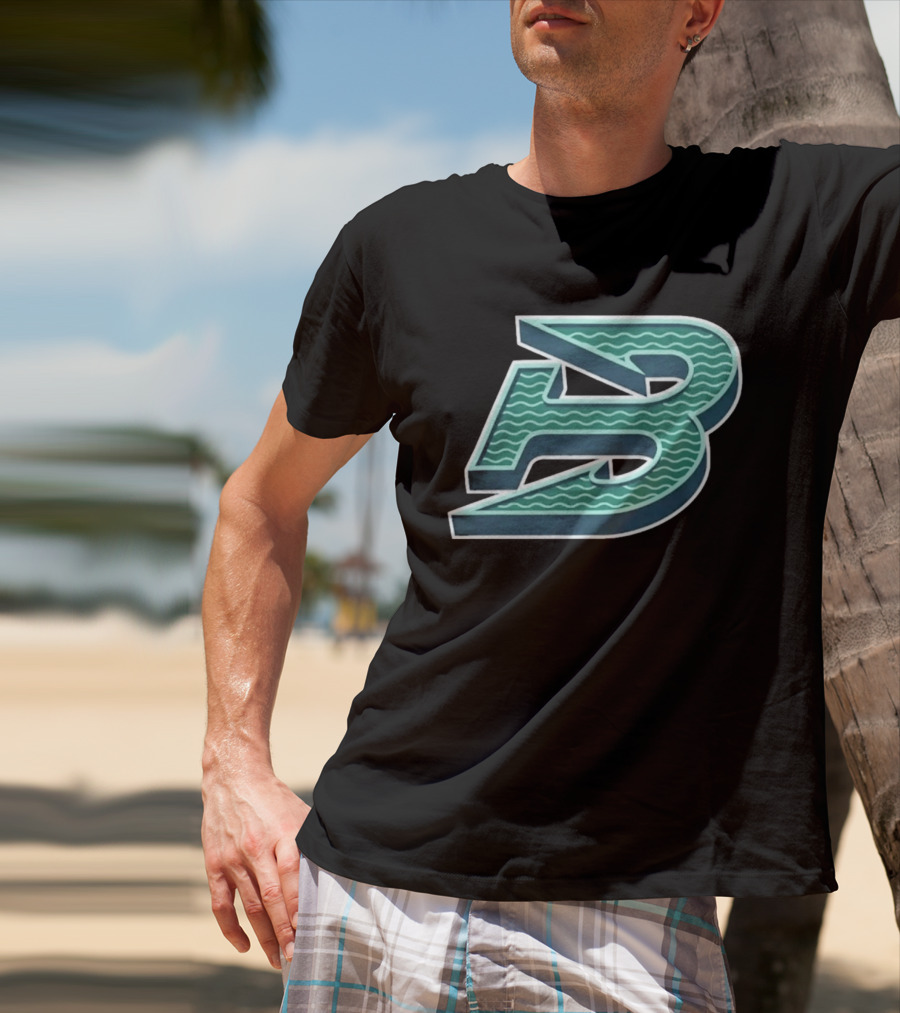 Boston Fleet Stadium Essentials Club Level B Wave T-Shirt