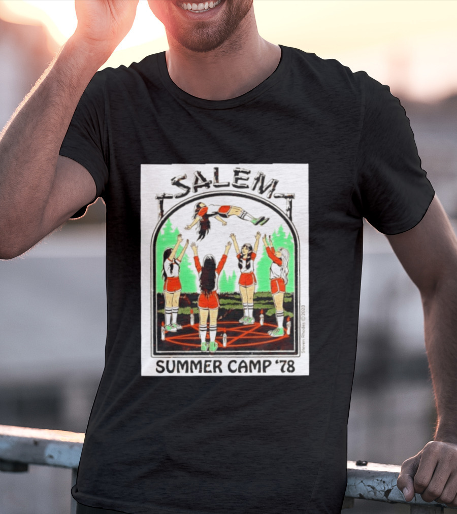 Salem Summer Camp '78 Ritual With Girls In Red And White Outfits T-Shirt