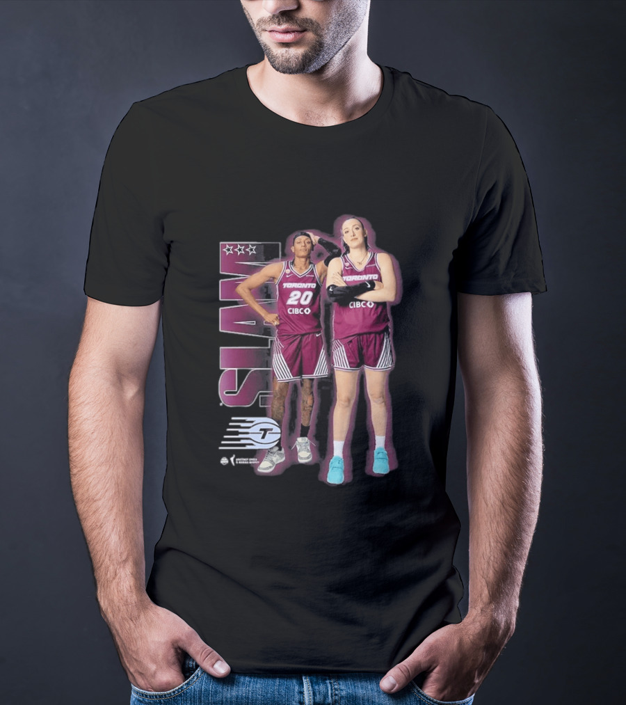 Slam 262 Toronto Marina Mabrey Brittney Sykes Remix Heavy T-Shirt