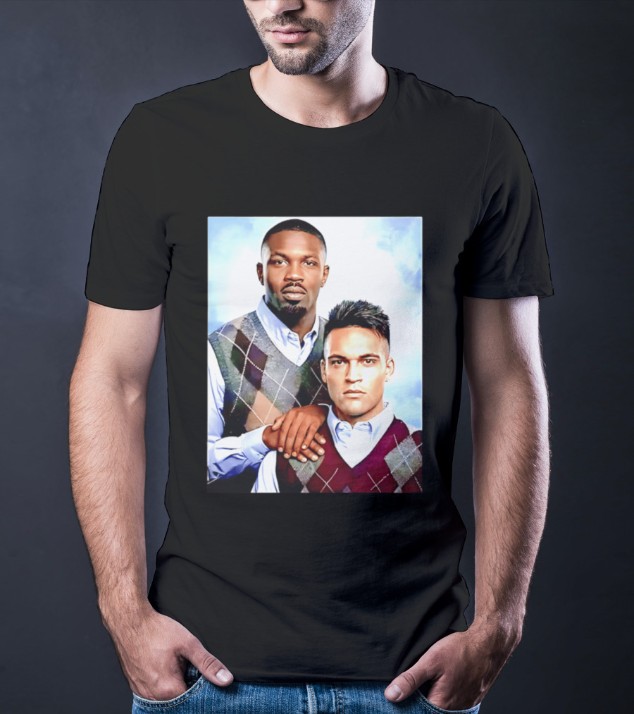 Marcus Thuram Lautaro Martinez Step Brothers Inter Milan T-Shirt