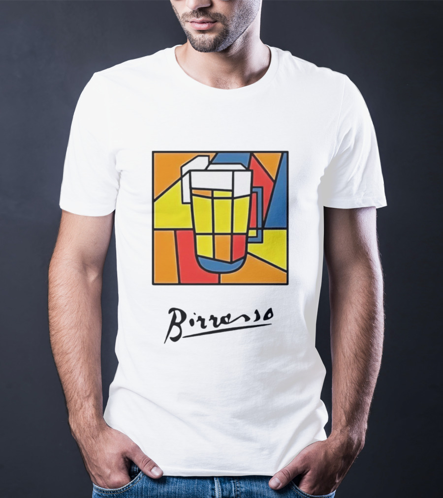 Birresso Beer Abstract Colorful Geometry T-Shirt
