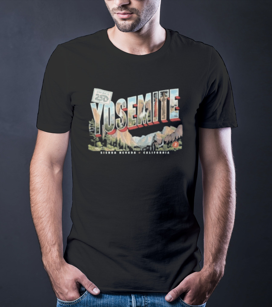 Yosemite Scenic Wonders America's National Parks Richer Nevada California T-Shirt