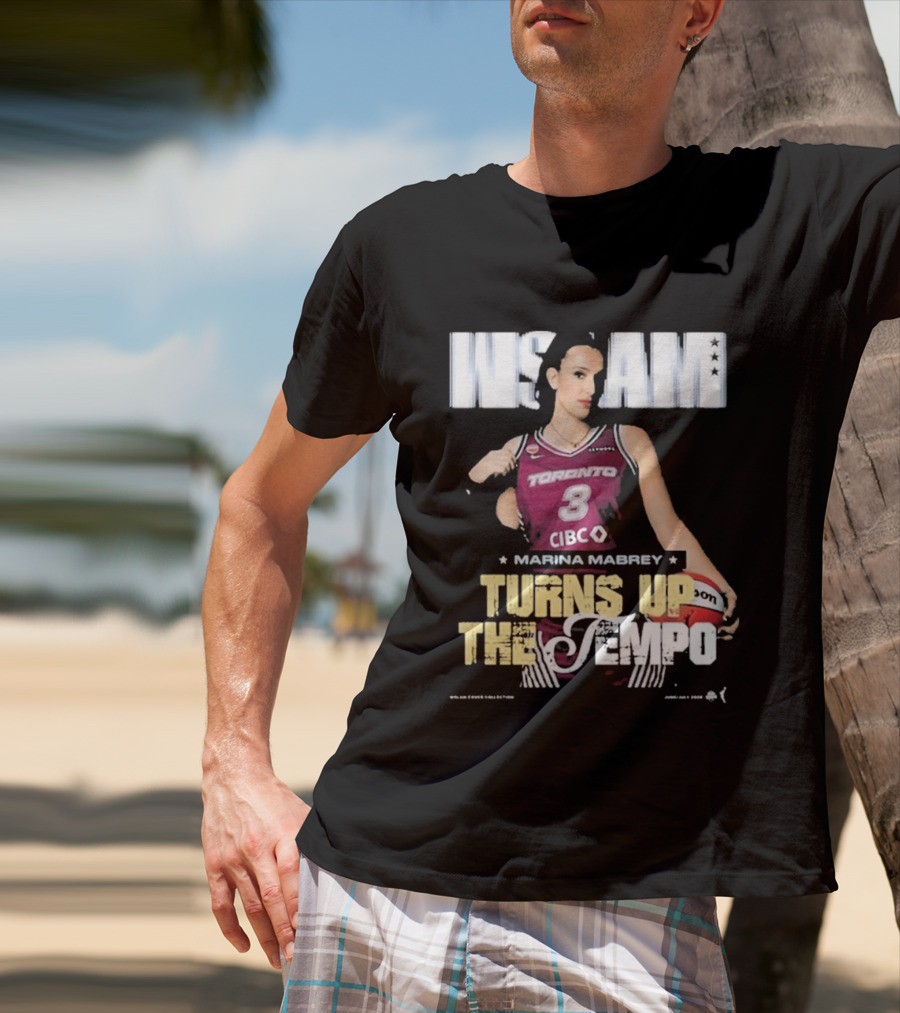 Slam 262 Marina Mabrey Toronto 3 CIBC Turns Up The Tempo T-Shirt
