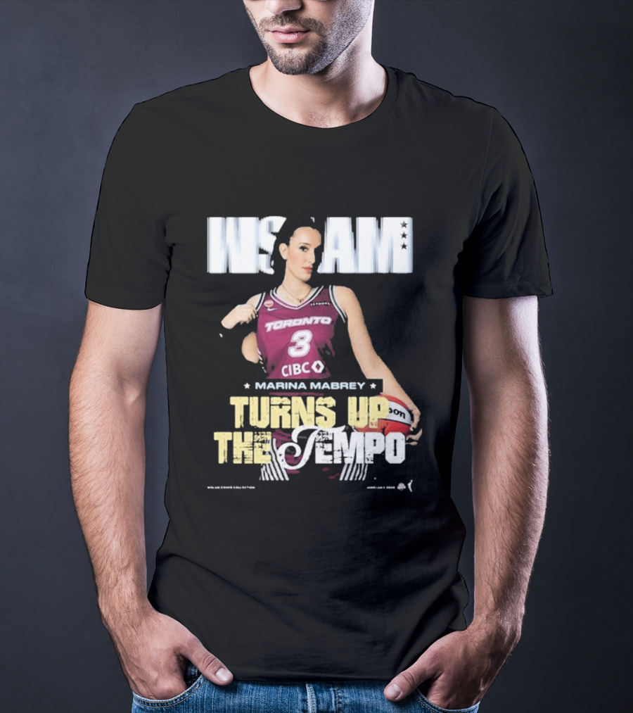 Slam 262 Marina Mabrey Toronto 3 CIBC Turns Up The Tempo T-Shirt